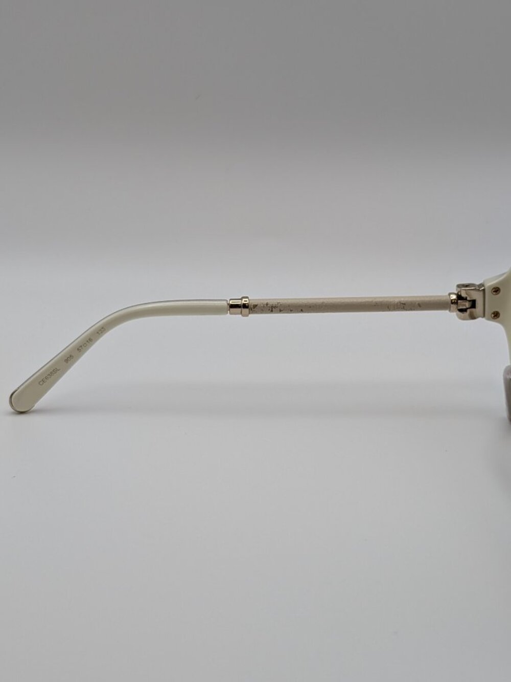 Chloé CE638SL Hexagonal Oversized Sunglasses | Cream Ivory Acetate | Style 905 - Picture 6 of 15